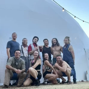 20m Dome.Headfirst Acrobats.